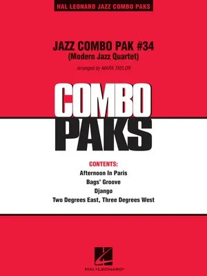 JAZZ COMBO PAK #34 - MODERN JAZZ QUARTET - W/CD