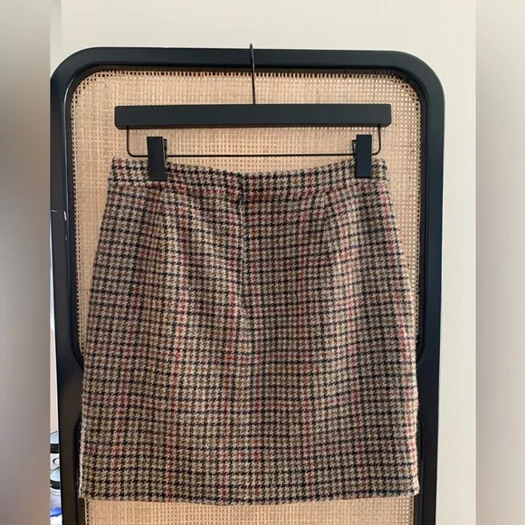 J.Crew Wool Mini Skirt