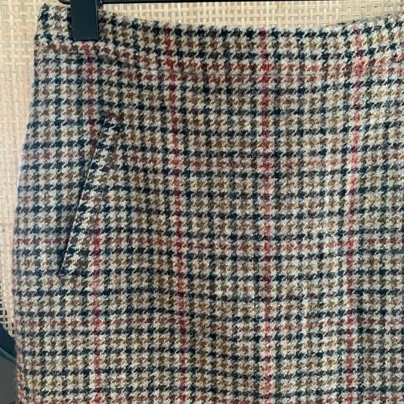 J.Crew Wool Mini Skirt