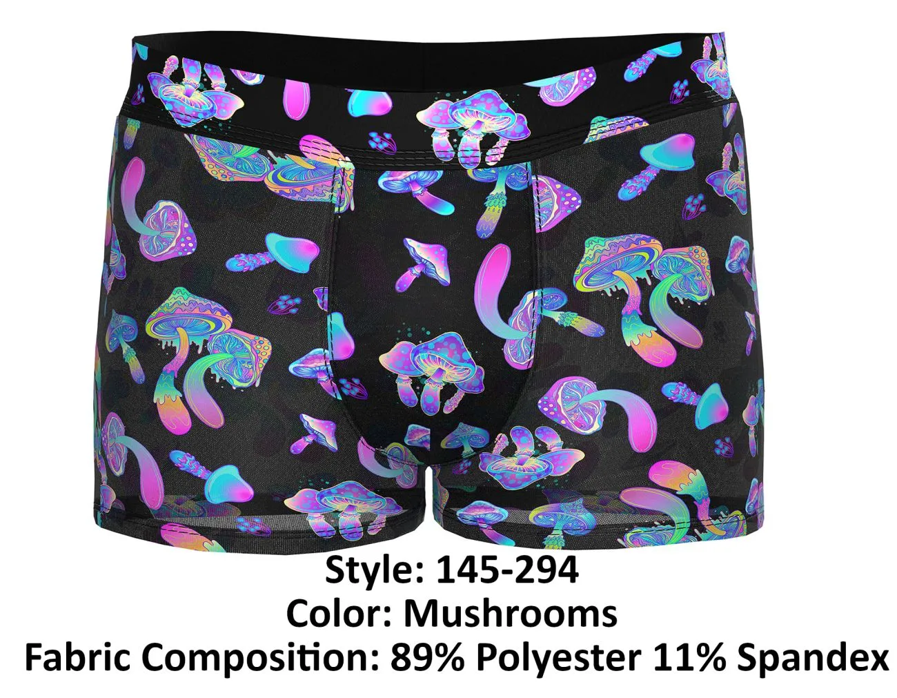 JCSTK - Male Power 145-294 Hazy Dayz Pouch Short Mushroom