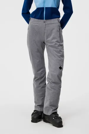 J.Lindeberg Womens Watson 2.0 Ski Pant - LIGHT GREY MELANGE