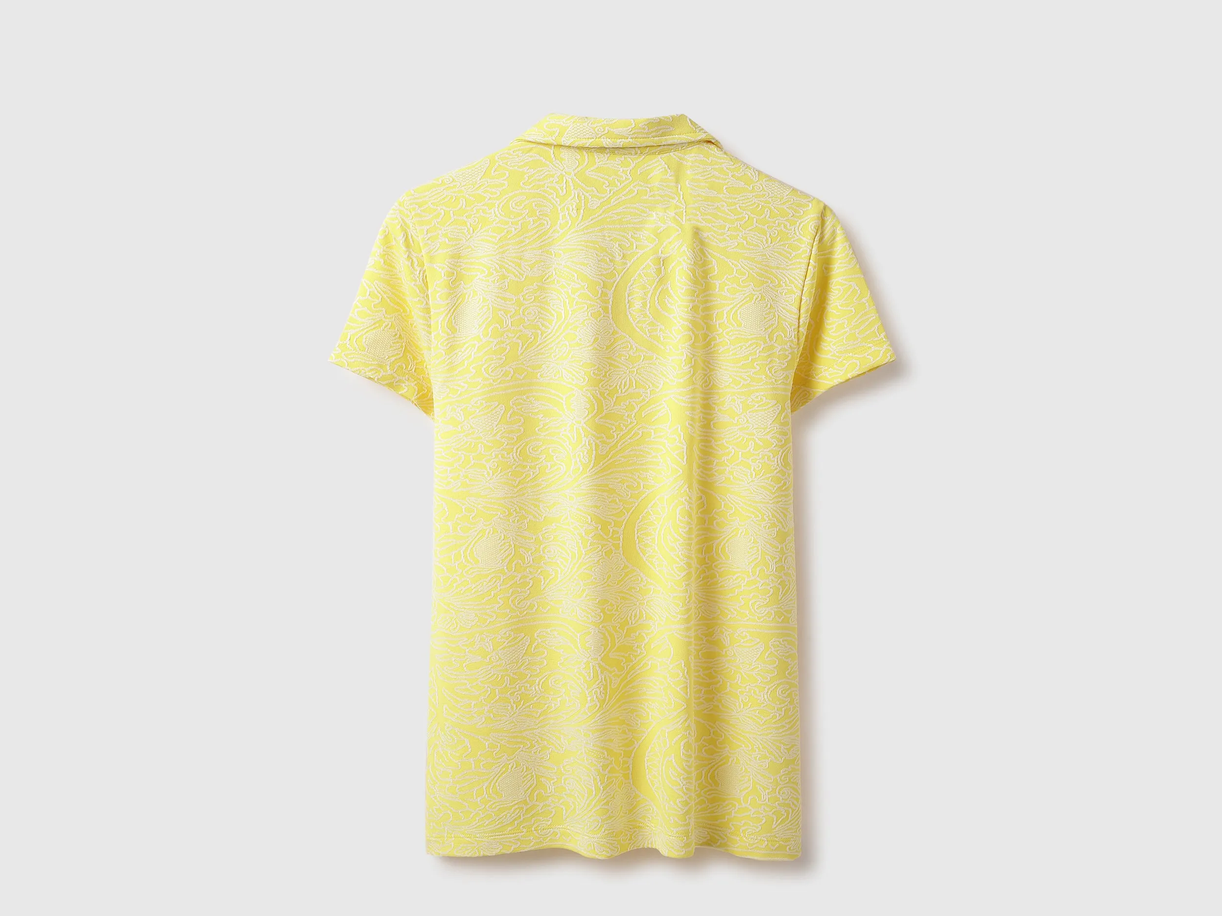 Johny Collar Patterned Polo T-Shirt