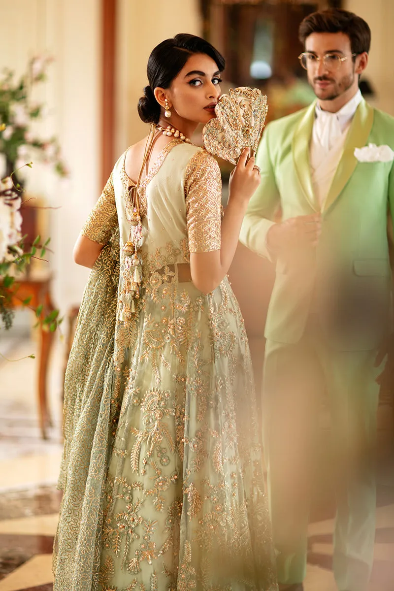 Julie TDL22-07 | Mushq Serendipity Trousseau De Luxe 2022 Luxury Wedding Collection | Embroidered Net Suits