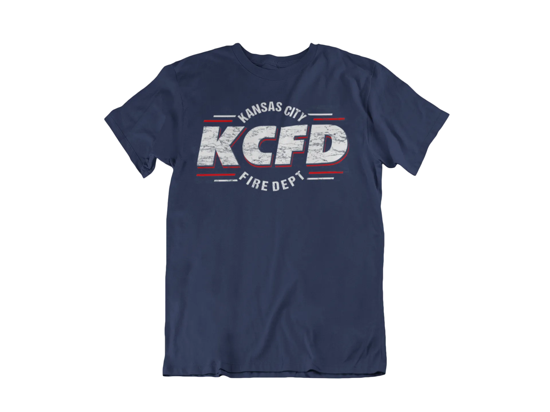 KCFD Distress T-shirt