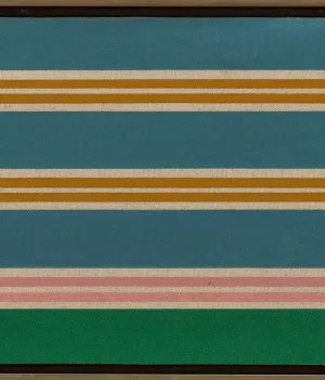 KENNETH NOLAND "TWIN PLANES" SCREENPRINT, 1969