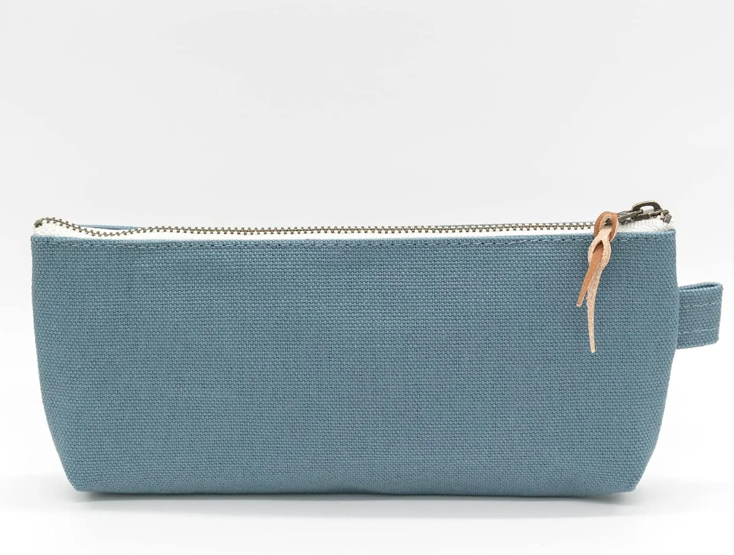 Kurashiki Canvas Pen Case - Gray