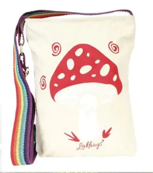 Lakhay's - Canvas Printed Crossbody Bag