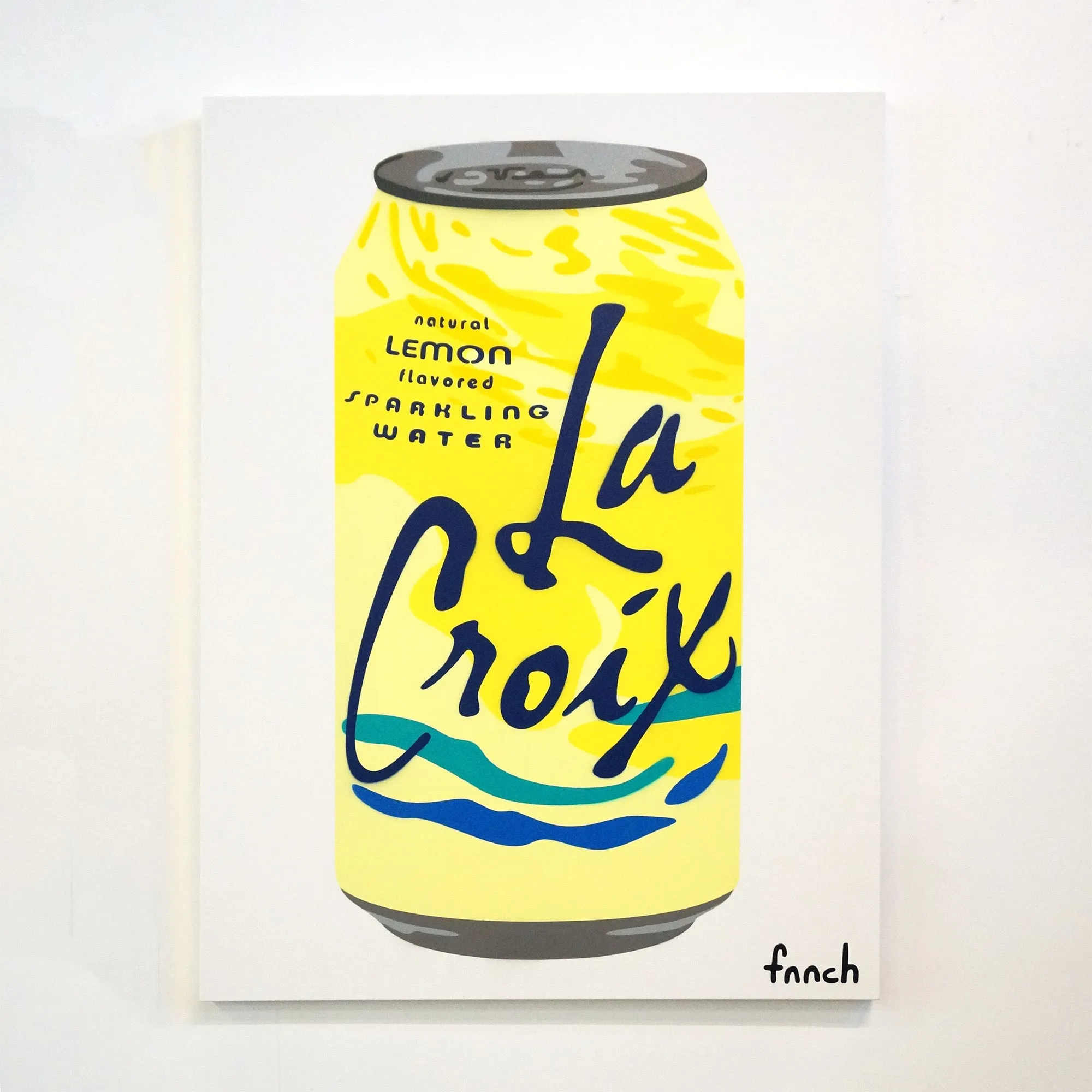 Large Lemon Sparkling Water