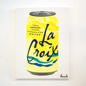 Large Lemon Sparkling Water