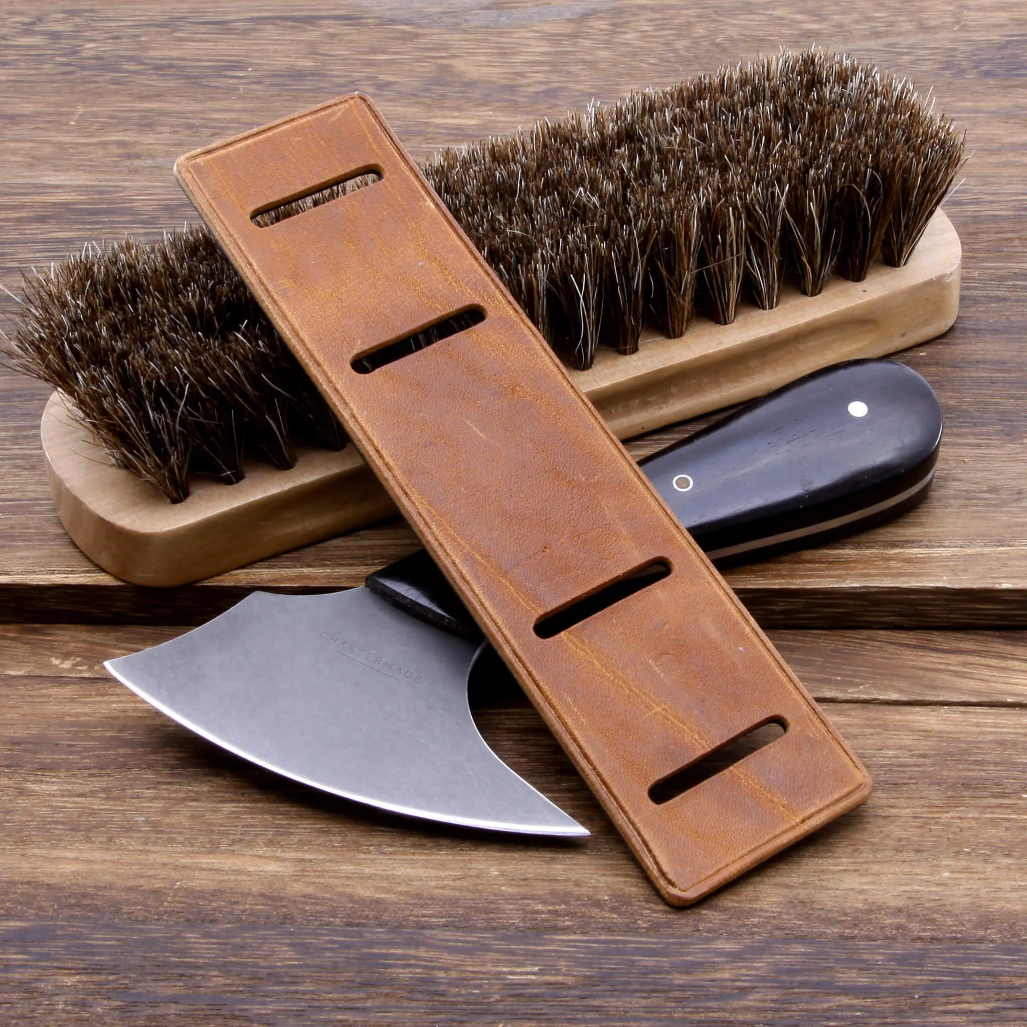 Leather Bund Pad, Newman Style Vintage 401