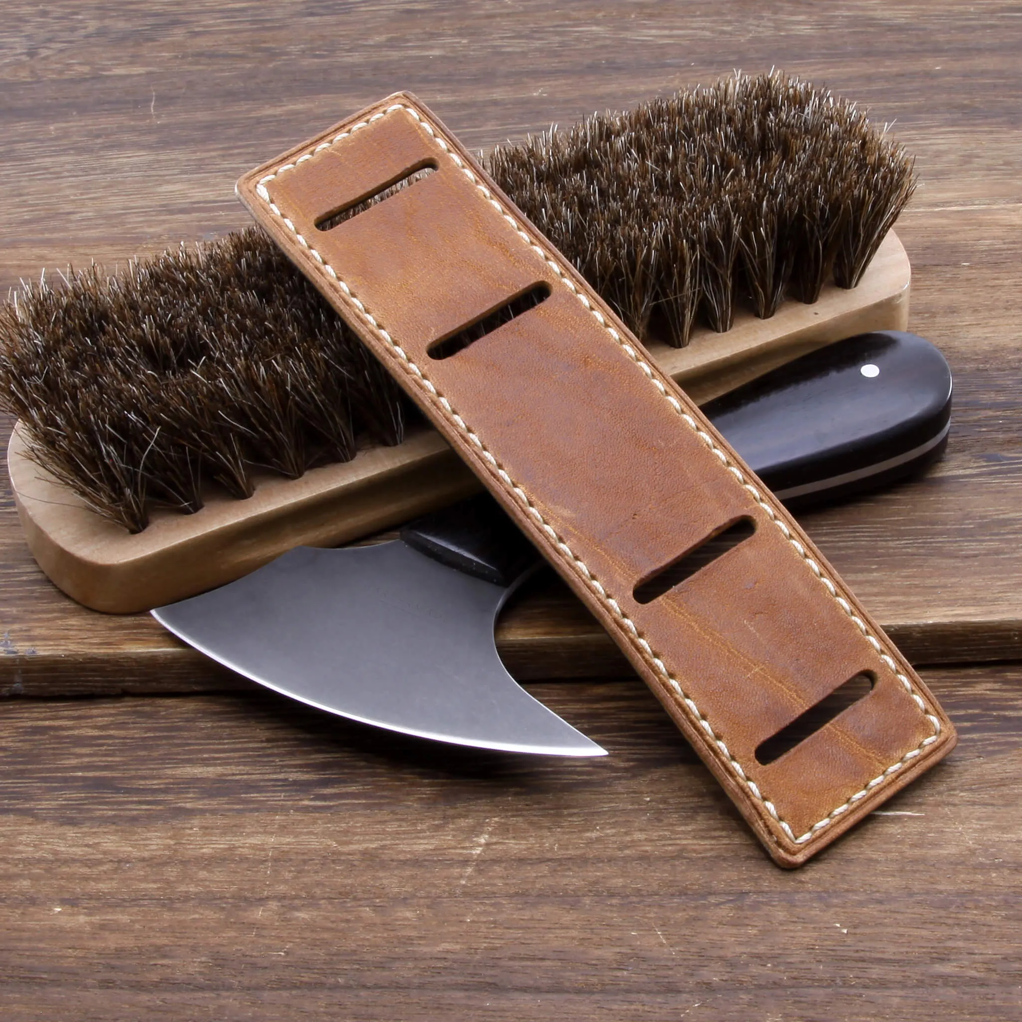 Leather Bund Pad, Newman Style Vintage 401
