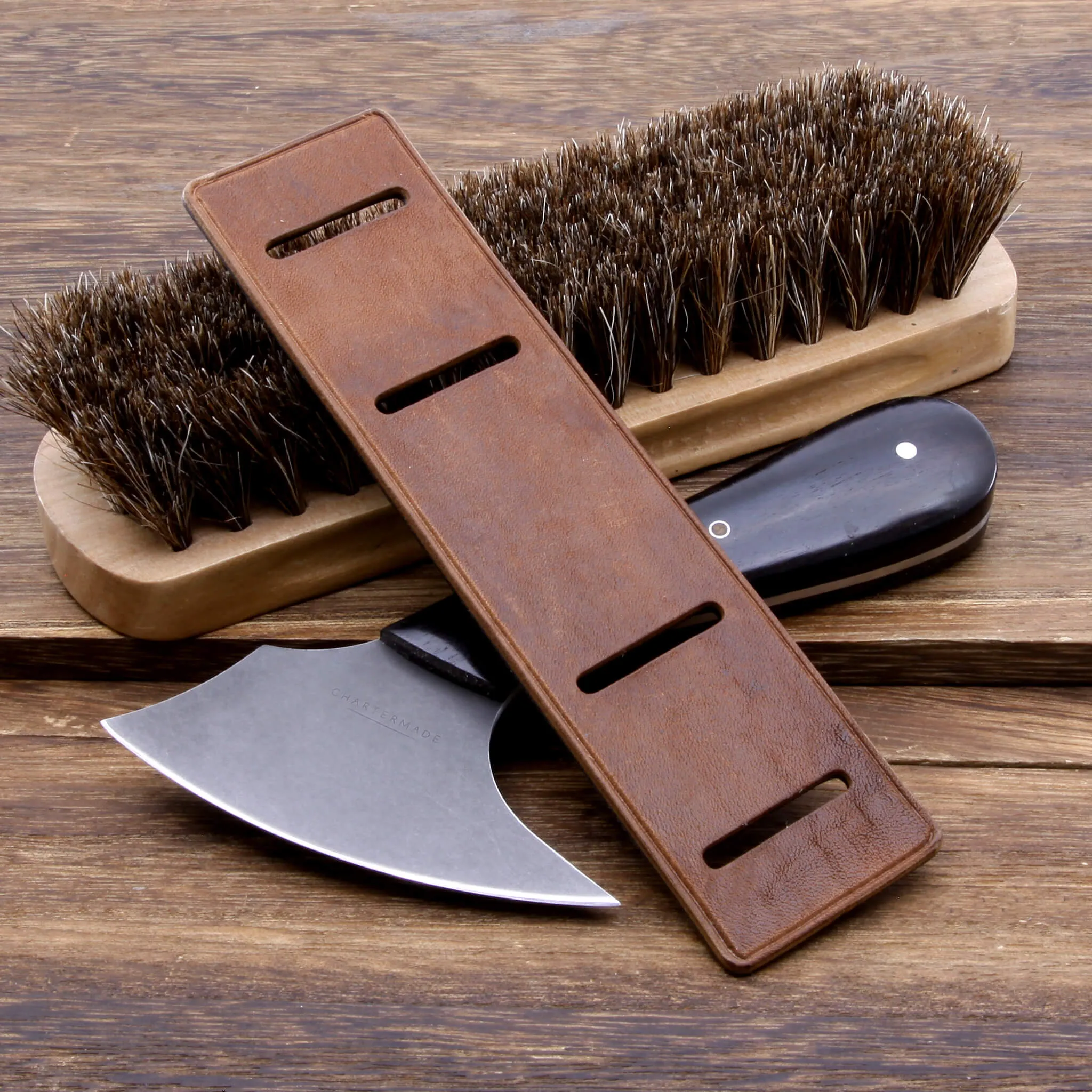 Leather Bund Pad, Newman Style Vintage 402