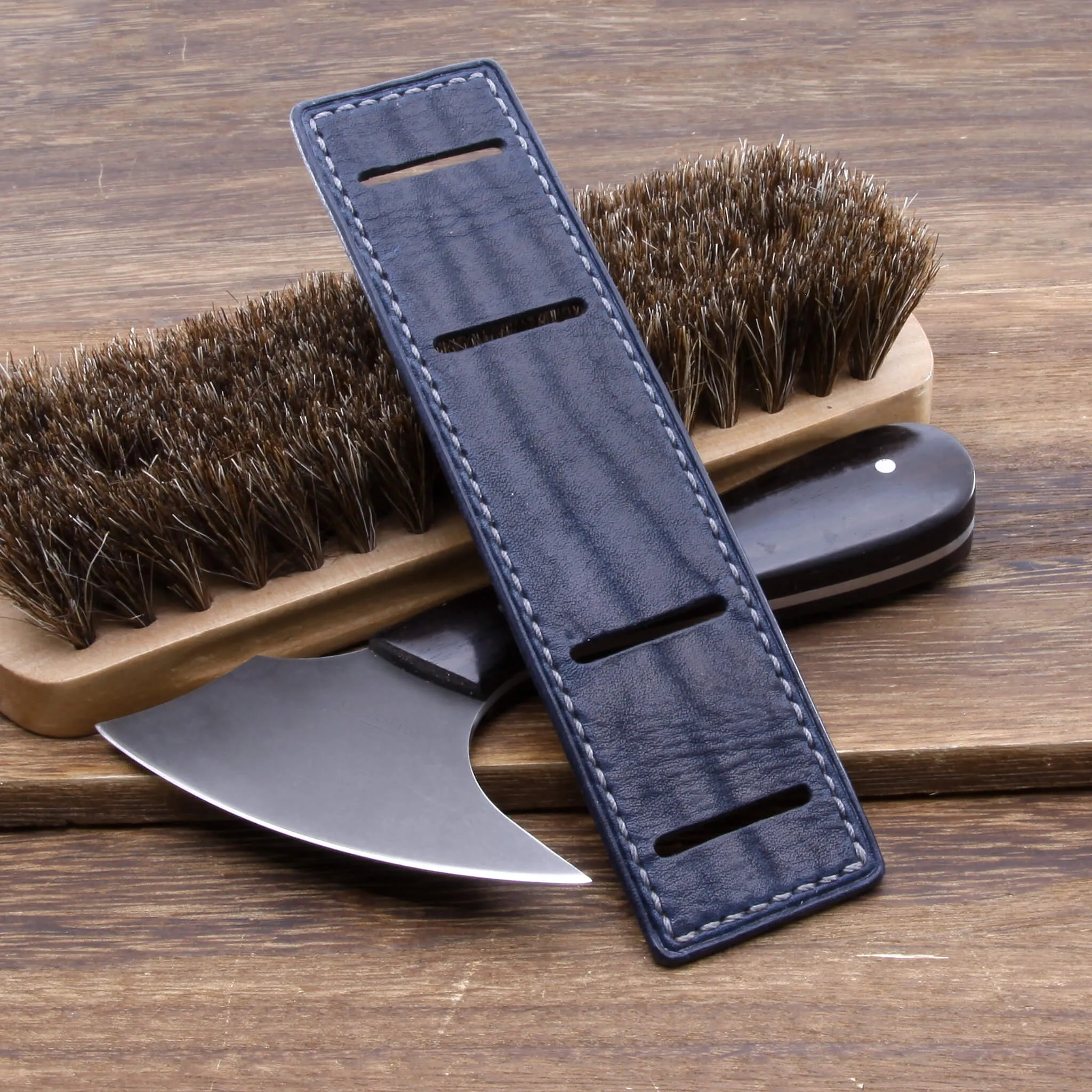 Leather Bund Pad, Newman Style Vintage 407