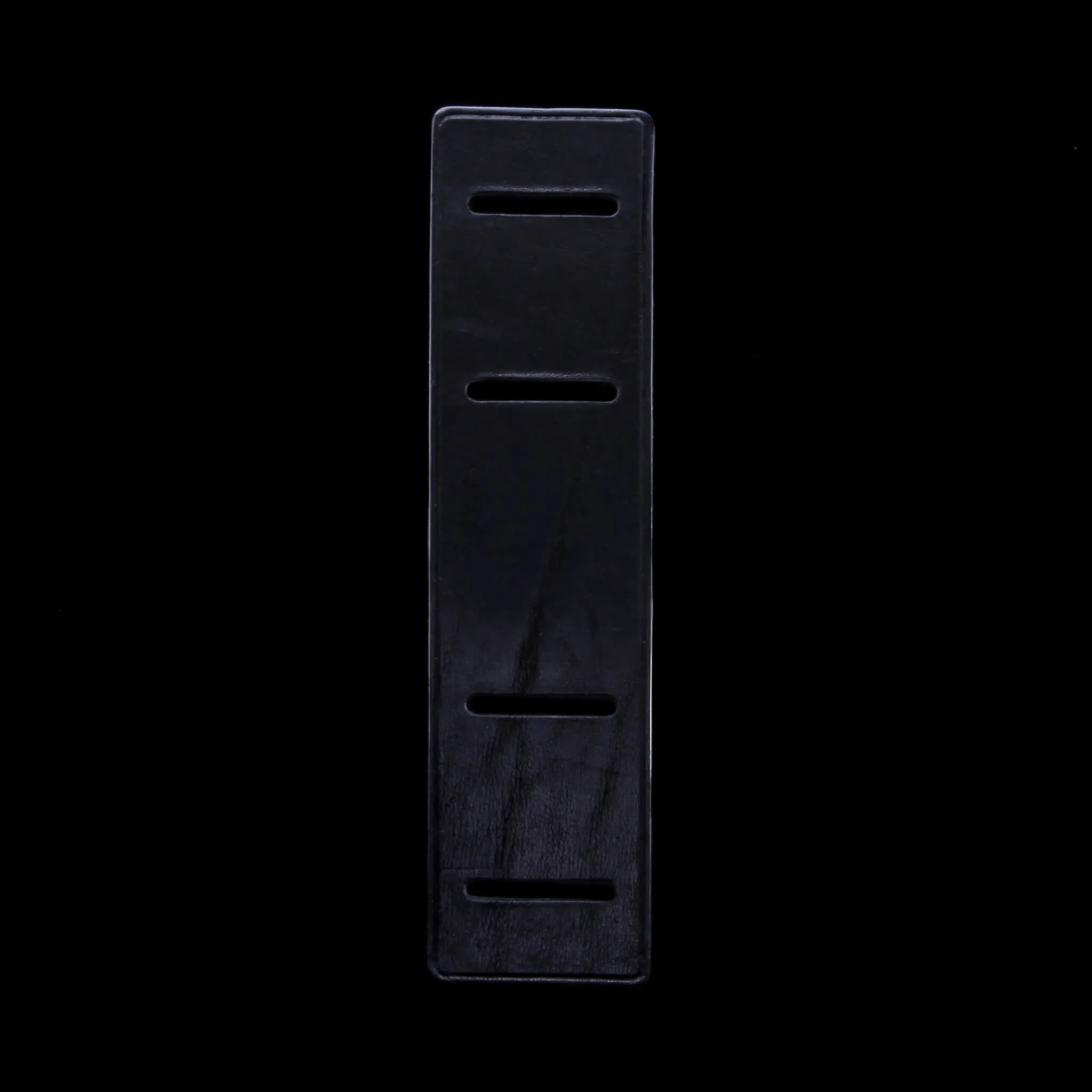 Leather Bund Pad, Newman Style Vintage Nero
