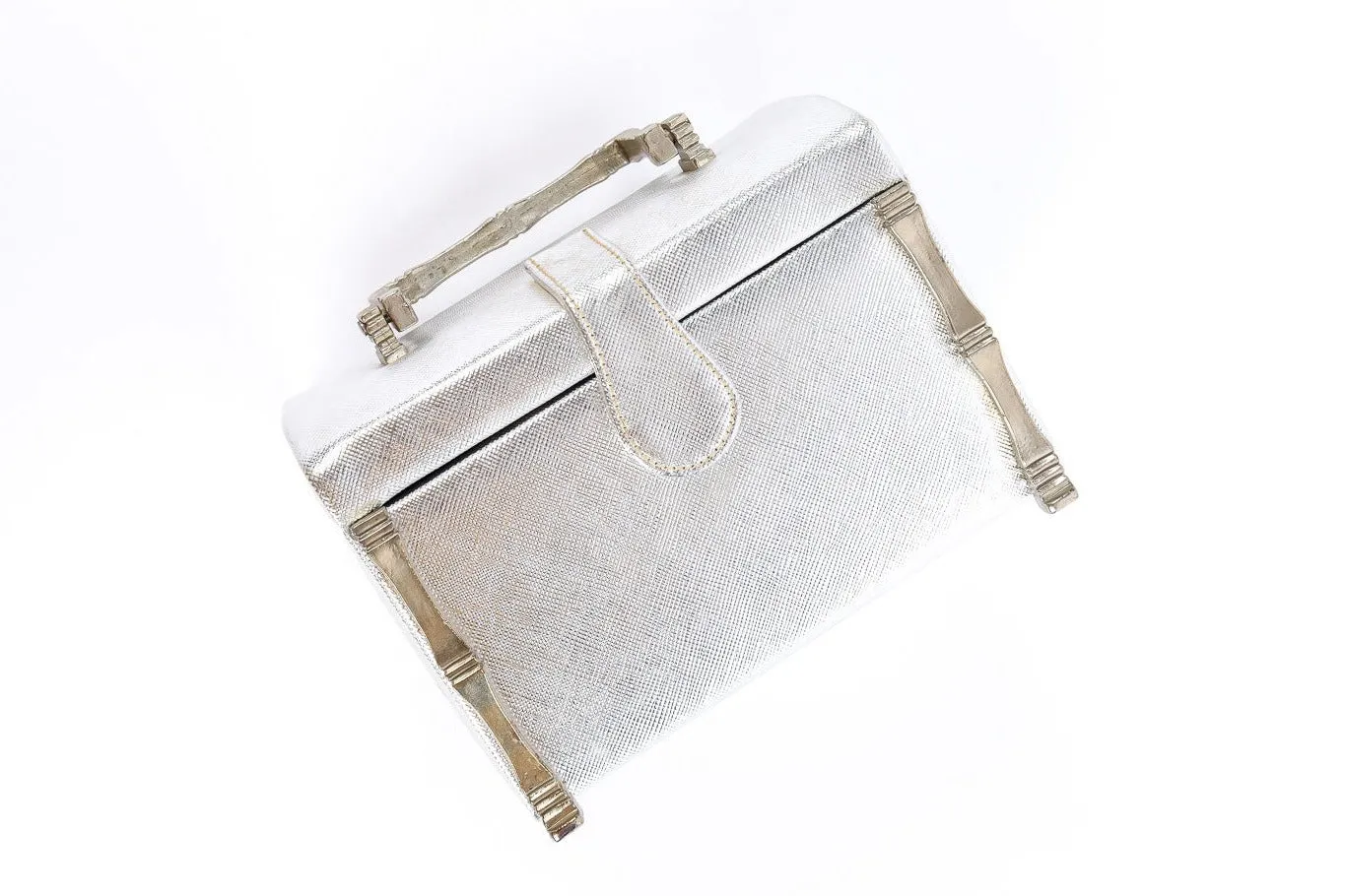 Leather Mini Box Bag