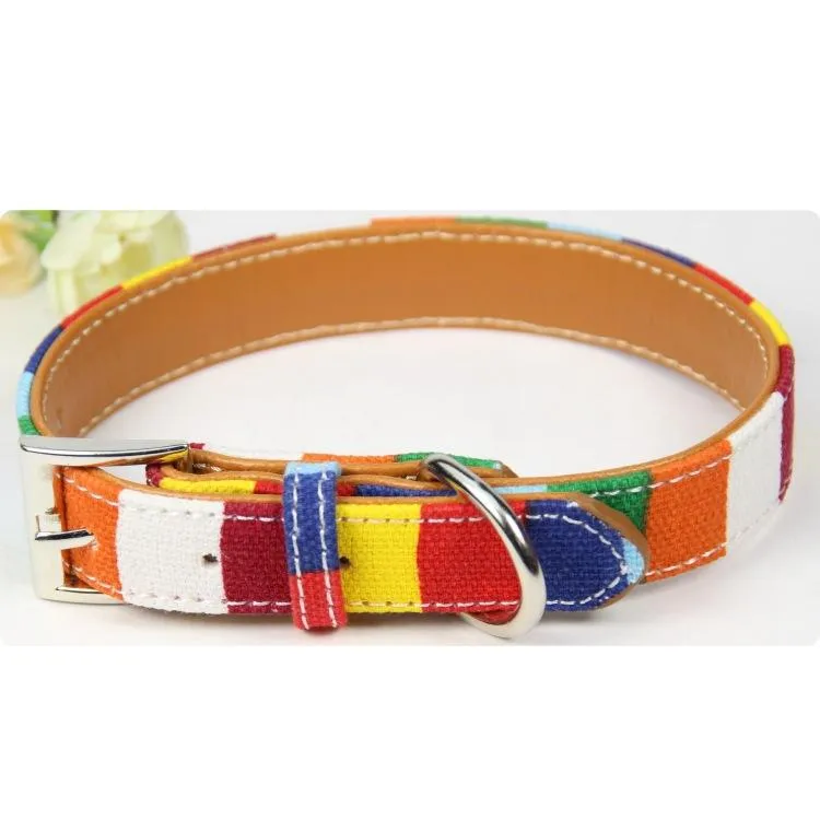 Leather Pride Pet Collar
