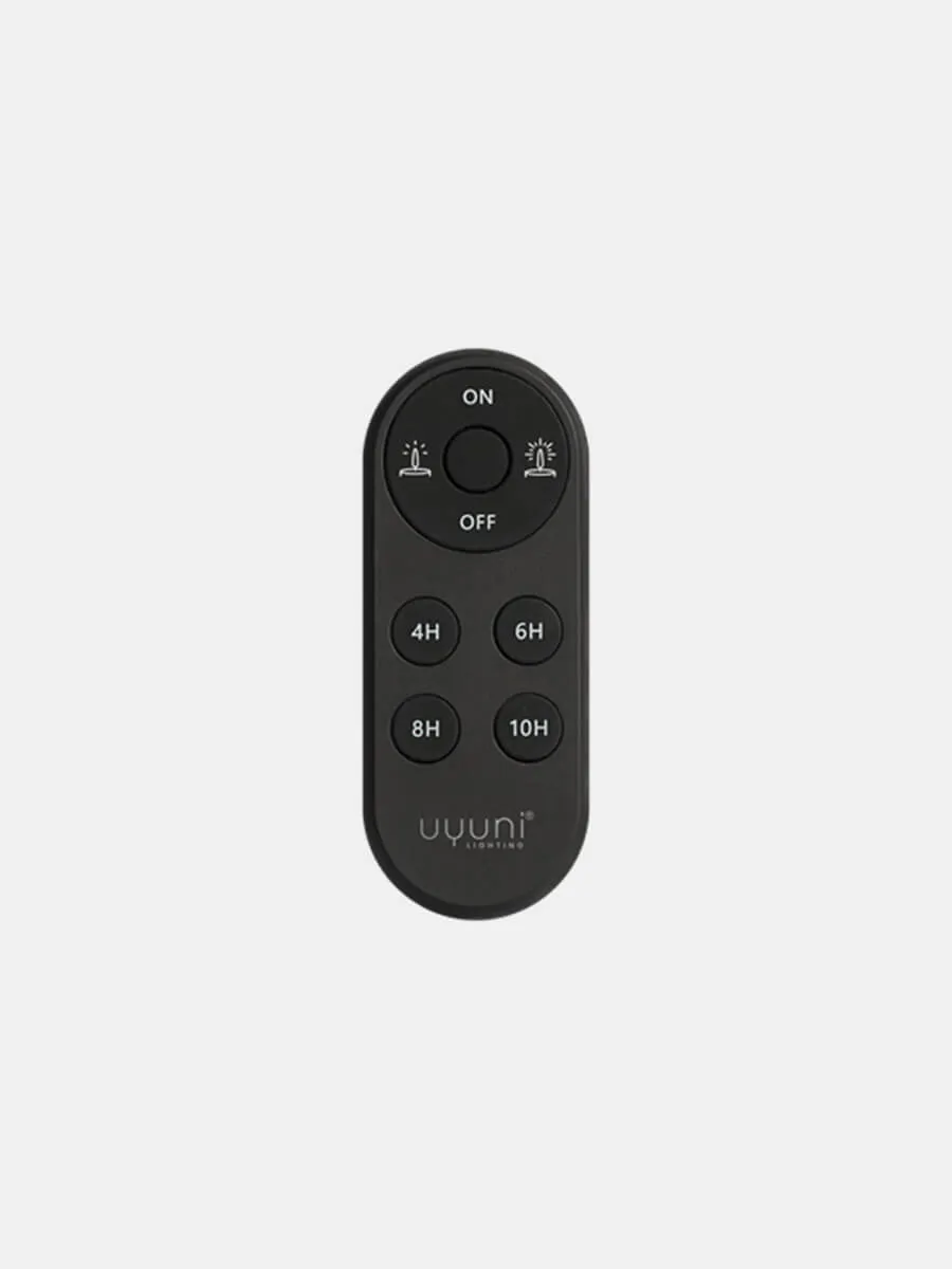 LED Candle Remote Control - Oval Black