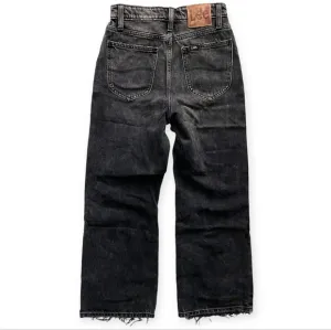 Lee Modern Vintage High-Rise Crop Wide Leg Distressed Jean Size 26 Medium