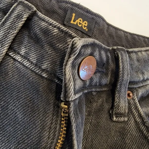 Lee Modern Vintage High-Rise Crop Wide Leg Distressed Jean Size 26 Medium