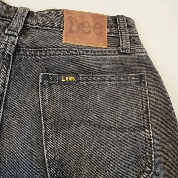 Lee Modern Vintage High-Rise Crop Wide Leg Distressed Jean Size 26 Medium