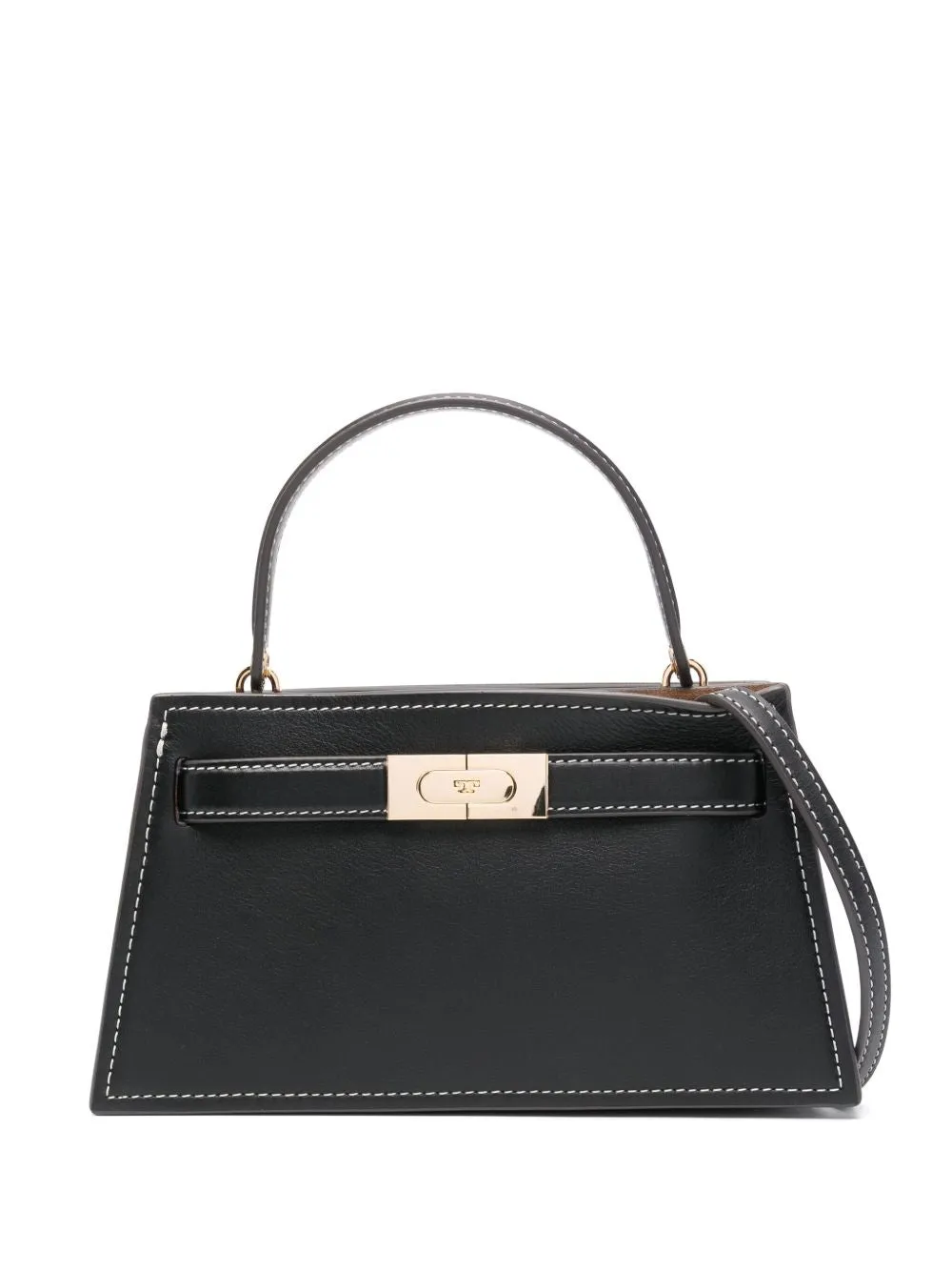 Lee radziwill small leather handbag