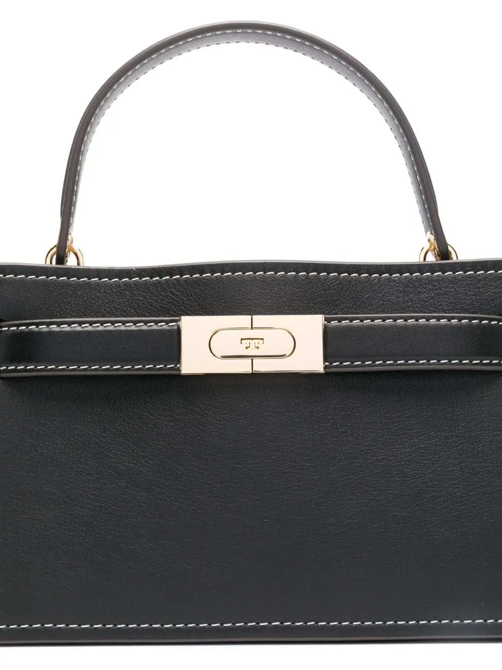 Lee radziwill small leather handbag