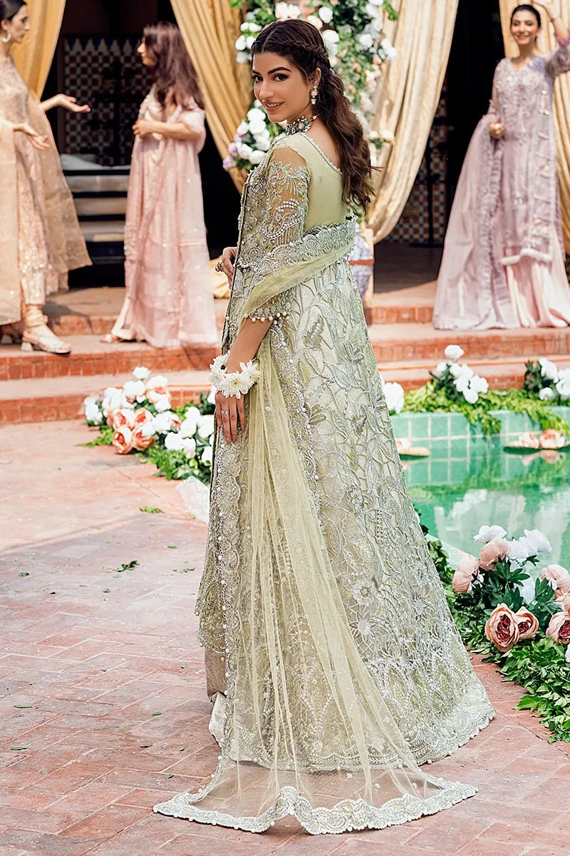 LEELA | Mushq Dhee Rani Trousseau De Luxe Luxury Wedding Collection 2021 | Unstitched Embroidered Net Suits