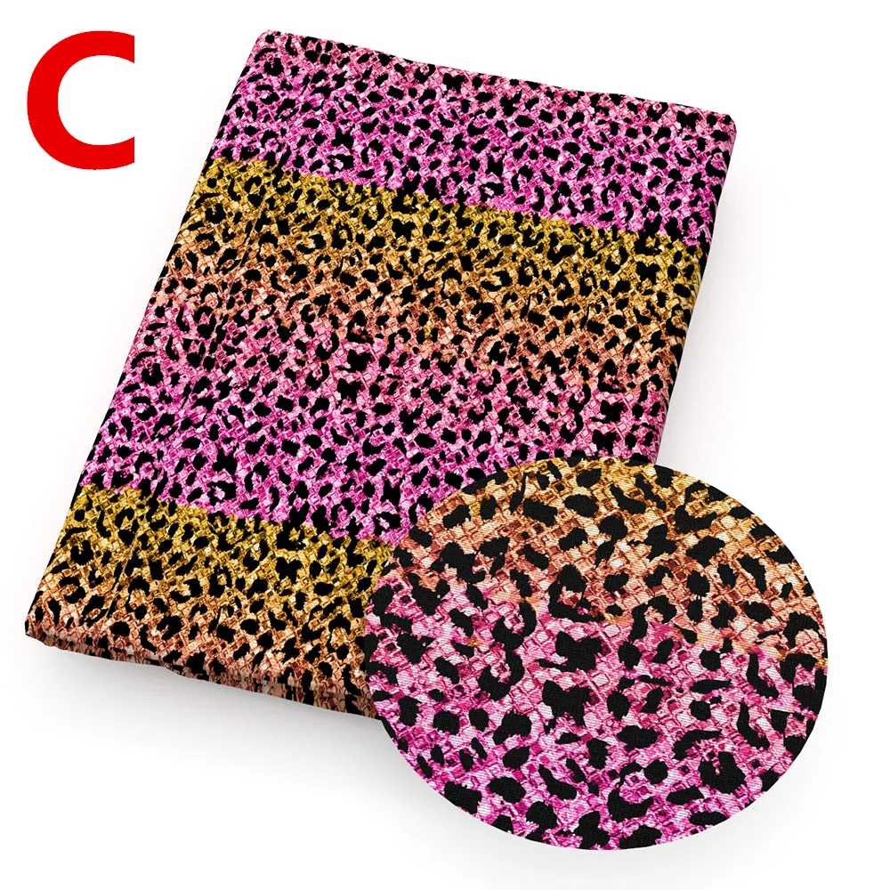 leopard printed fabric