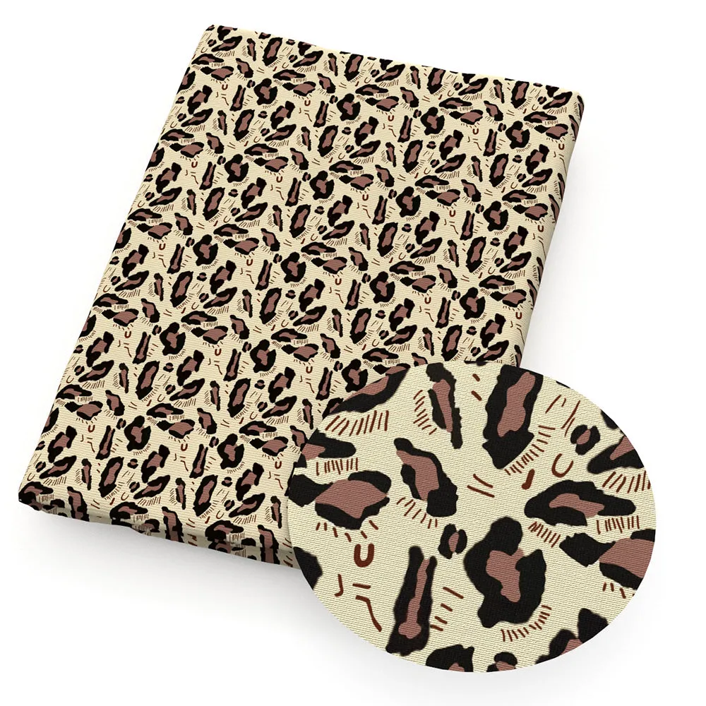 Leopard Printed Fabric