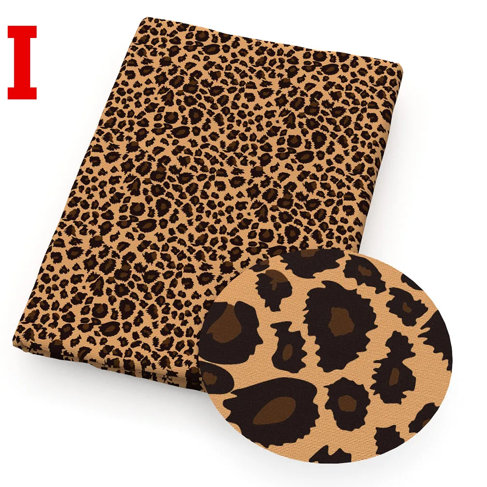leopard printed fabric