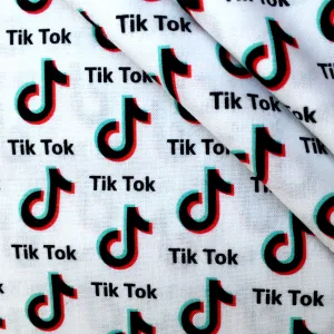 letters alphabet brand printed fabric