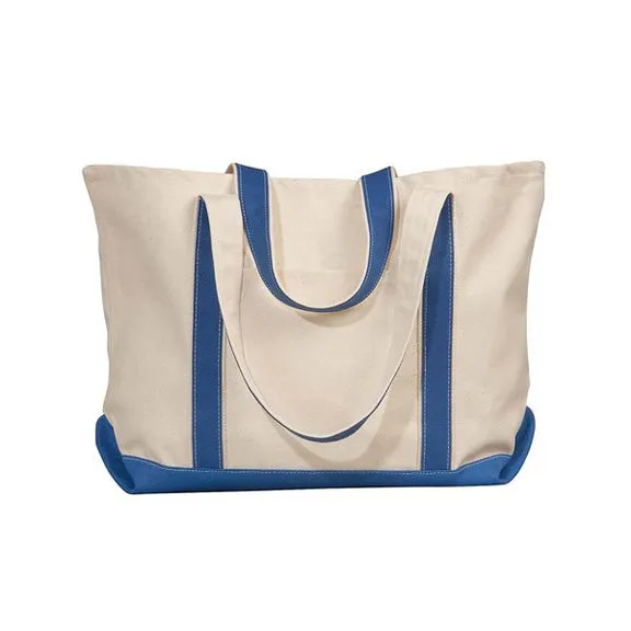 Liberty Bags Carmel Classic XL Cotton Canvas Boat Tote