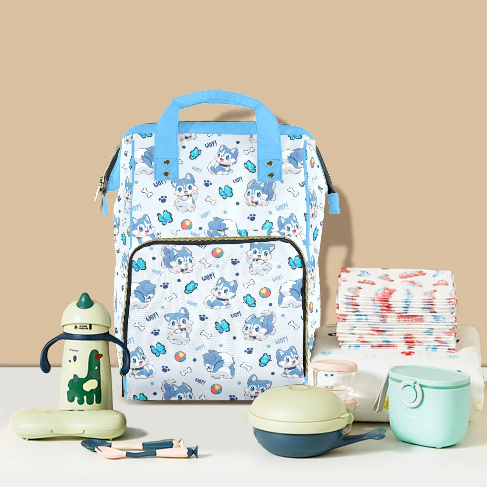 Lil Woof Large Diaper Bag