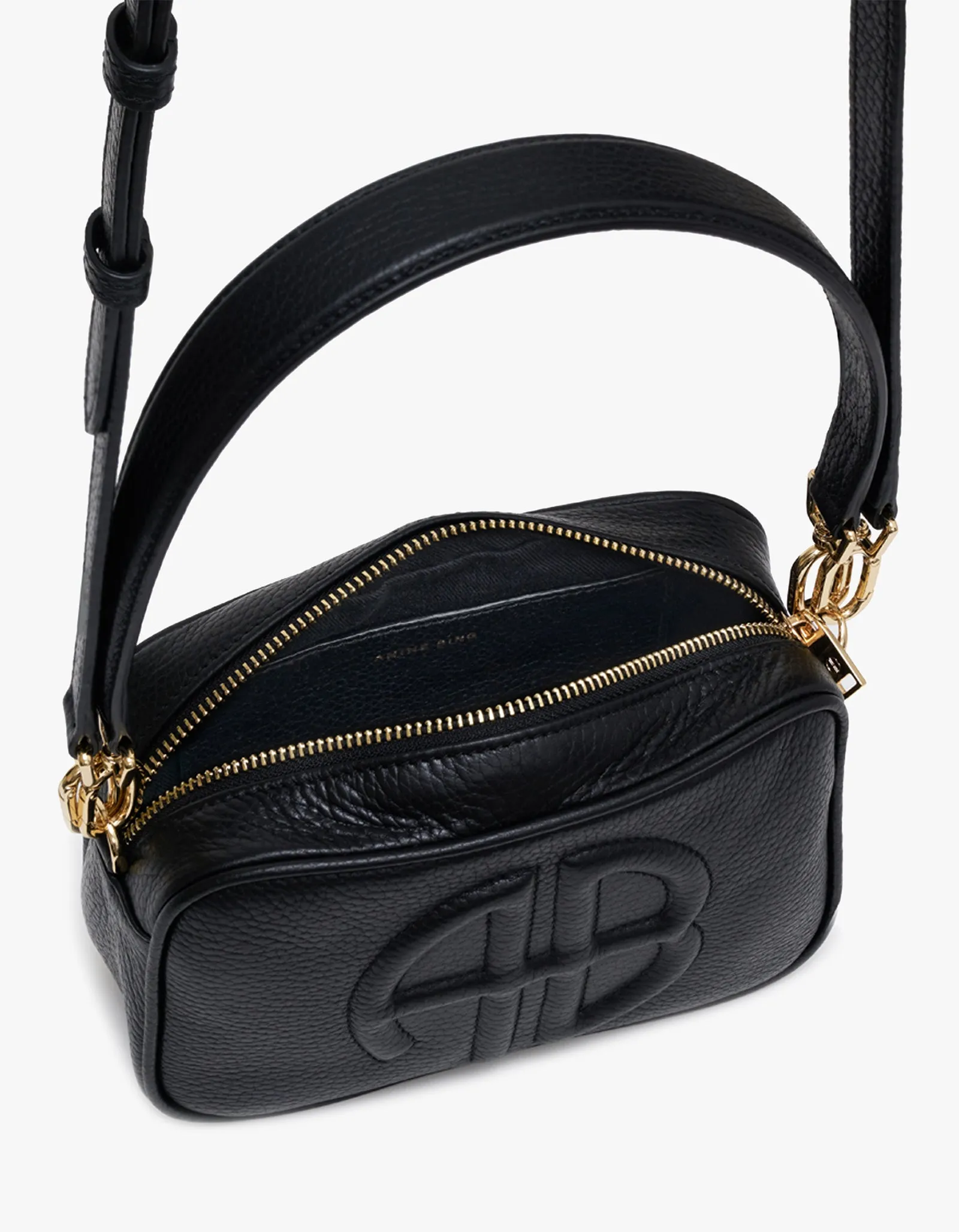 Lili Bag - Black Pebbled