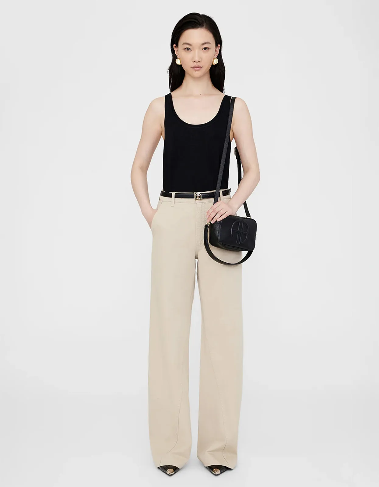 Lili Bag - Black Pebbled