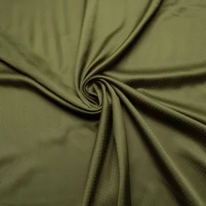 Lining Fabric - Khaki green jacquard dot