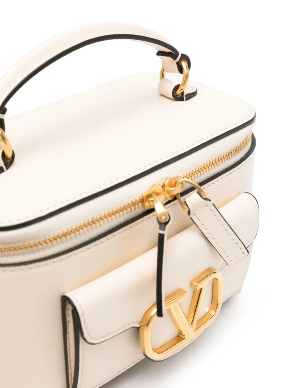 Locò leather vanity case