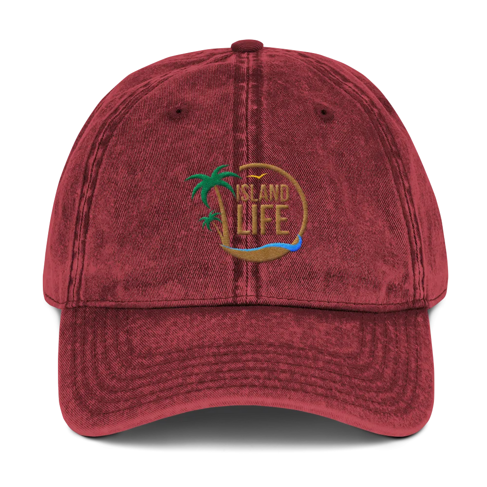 Logo Vintage Cotton Twill Cap