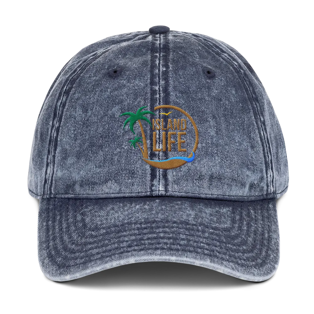 Logo Vintage Cotton Twill Cap