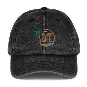Logo Vintage Cotton Twill Cap