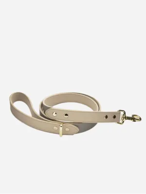 London Vegan Leather 4ft Leash | Grey