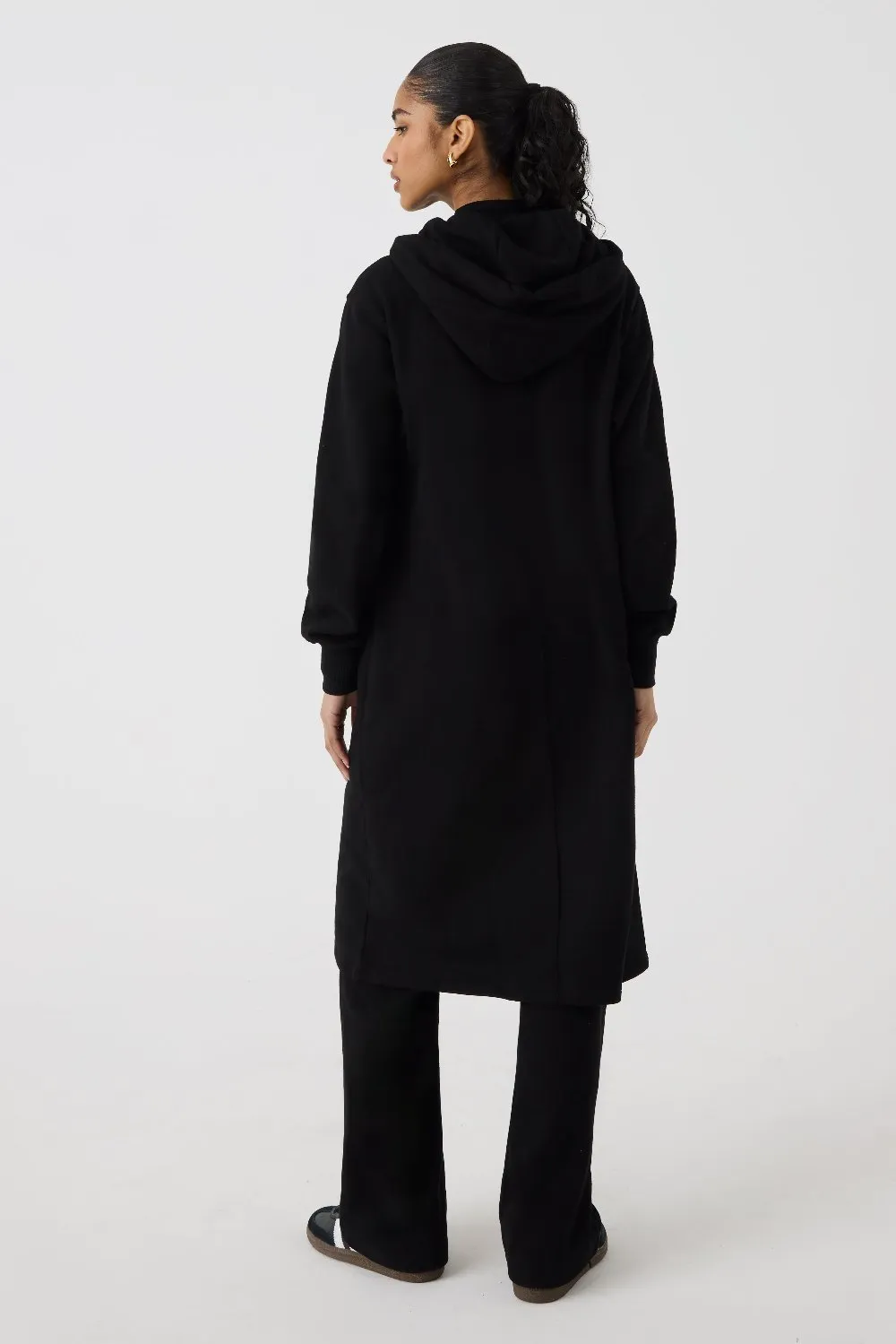 Long Zip Hoodie