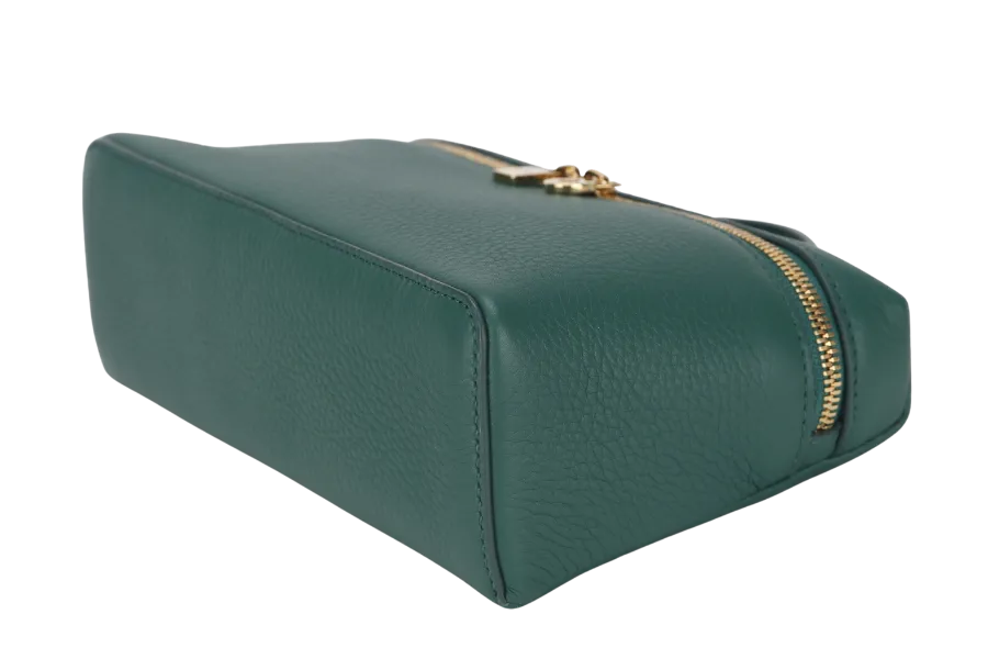 LORO PIANA L19 EXTRA POCKET GREEN GOLD HARDWARE WITH STRAP, DUST COVER & BOX