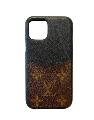 Louis Vuitton Black/ Monogram iPhone 11 Pro Bumper Case