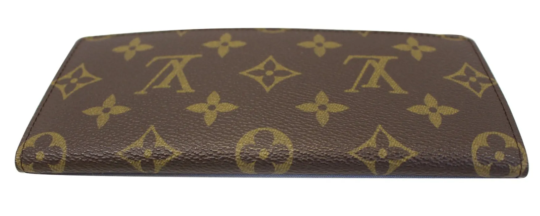 LOUIS VUITTON Credit Wallet Pre Loved Monogram Canvas Porte Yen 3 Cartes