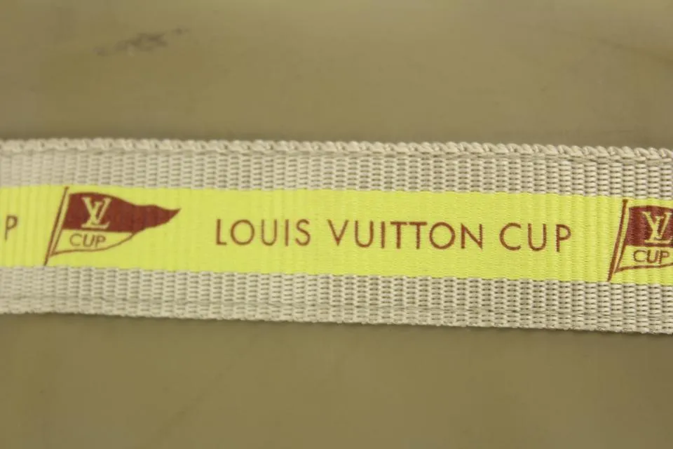 Louis Vuitton Grey LV World Cup Neutrals Pouch 12LVS1210