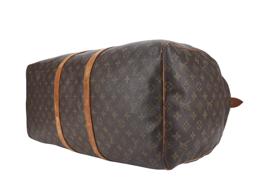 LOUIS VUITTON KEEPAL 60 MONOGRAM CANVAS GOLD HARDWARE NO DUST COVER