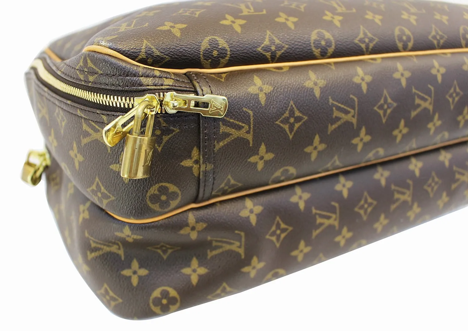 LOUIS VUITTON Monogram Alize 24 Heures Soft Suitcase