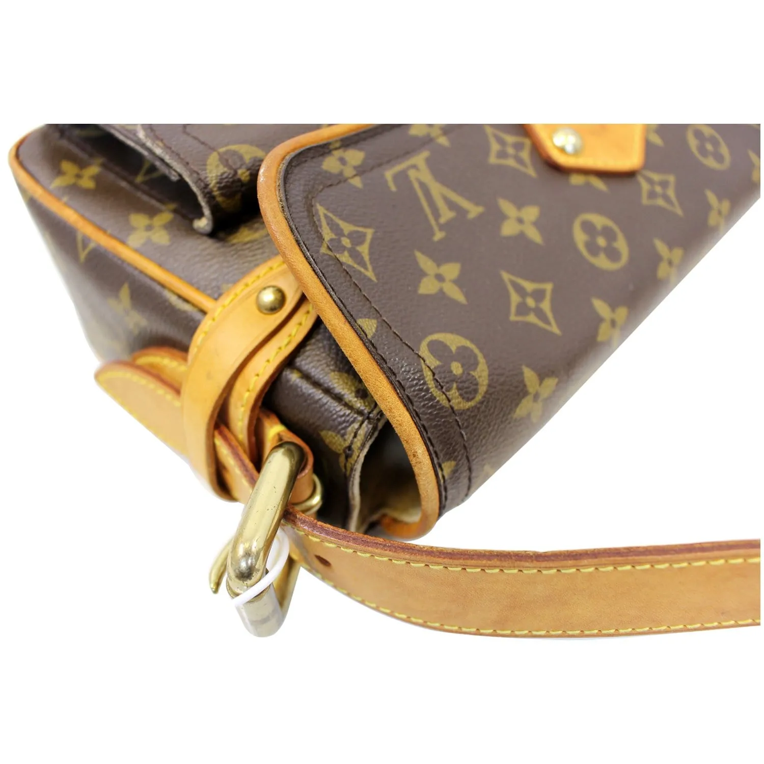 LOUIS VUITTON Monogram Canvas Hudson PM Shoulder Bag