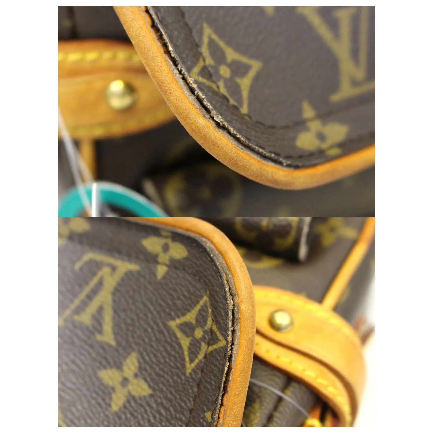 LOUIS VUITTON Monogram Canvas Hudson PM Shoulder Bag